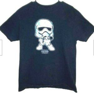 Star Wars Storm Trooper T Tee Shirt Black XL Unisex Mens Graphic Logo Pullover